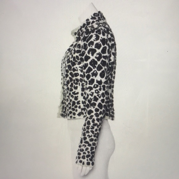 Skaist-Taylor Sequined Cropped Jacket w/ Tags - Picture 2 of 6